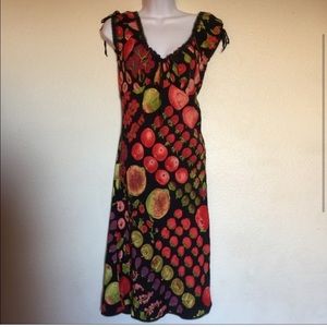ISO BETSEY JOHNSON FRUIT DRESS 🍎🍒🍐🍊🍎🍇🍑🍅🍇🥭🍇🍐 (NOT SELLING!)